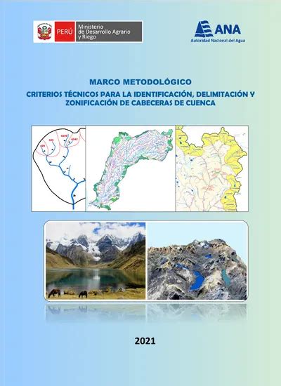 ZONIFICACIÓN DE CABECERAS DE CUENCA MARCO METODOLÓGICO CRITERIOS