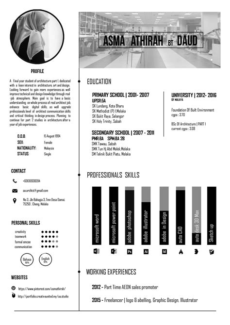 46 Architecture Student Resume Examples For Your Needs