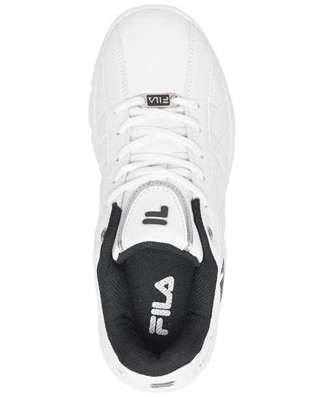 Fila Denim Fulcrum 3 Casual Sneakers From Finish Line In White For Men