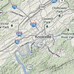 Tennessee USDA Plant Hardiness Zone Map