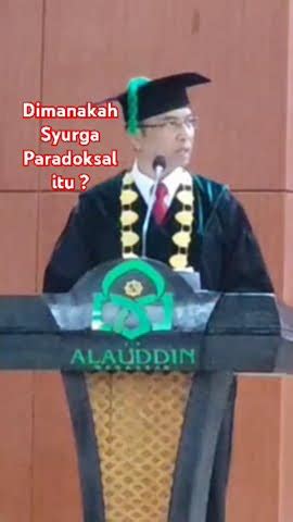 Prof H Hamdan Juhannis MA Ph D Rektor UIN Alauddin Paradoksal Itu