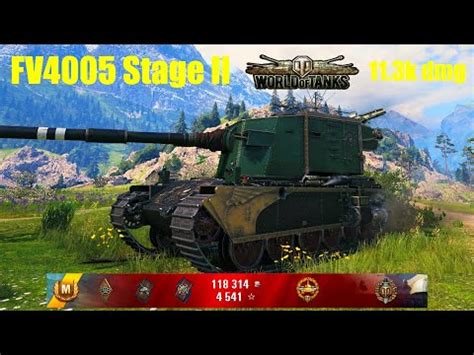 FV4005 Stage II Sh T Barn 11K Damage 7 Kills Lakeville World Of