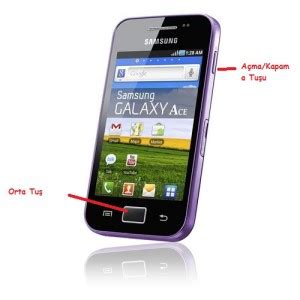 Samsung Galaxy Ace S Ekran G R Nt S Nas L Al N R