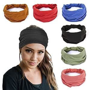 St Ck Haarband Damen Stirnband Stirnb Nder Elastische Haarb Nder Yoga