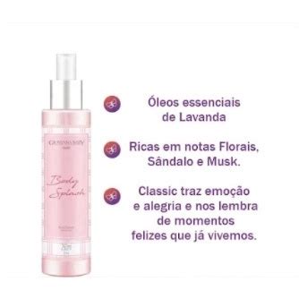 Body Splash Desodorante Corporal Classic Ml Giovanna Baby Em