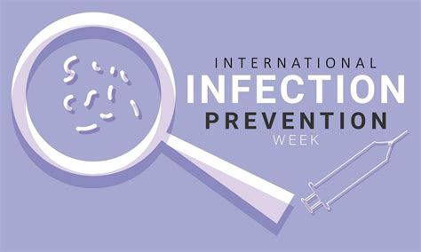 International Infection Prevention Week Background Banner Card