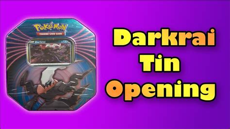 Darkrai Tin Opening YouTube