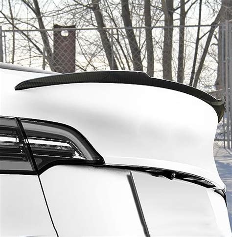 Amazon Jcing Model X Carbon Fiber Trunk Spoiler Wing For Tesla