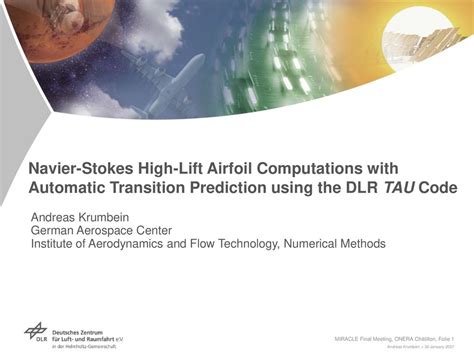 Navier Stokes High Lift Airfoil Computations With Automatic Transition