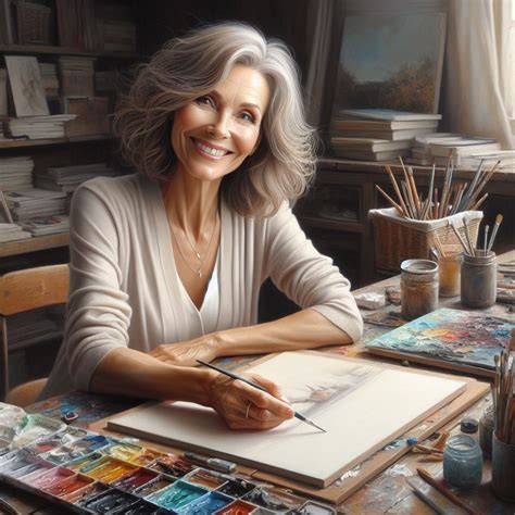 creative woman portrait  stock photo public domain pictures