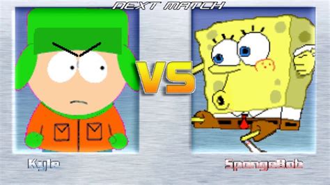 M U G E N Battles Kyle Broflovski Vs Spongebob South Park Vs Spongebob Squarepants Youtube