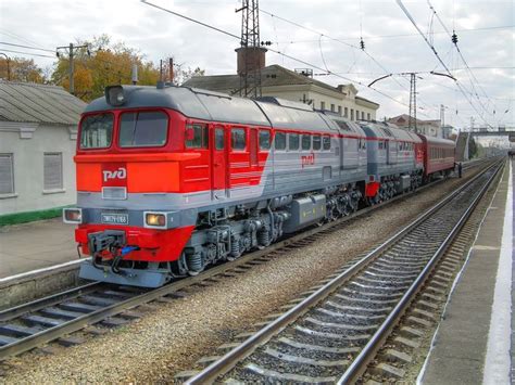 2М62У-0168 | Локомотив, Железнодорожные пути, Поезд