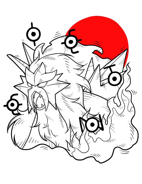 Entei by pikkaria on DeviantArt