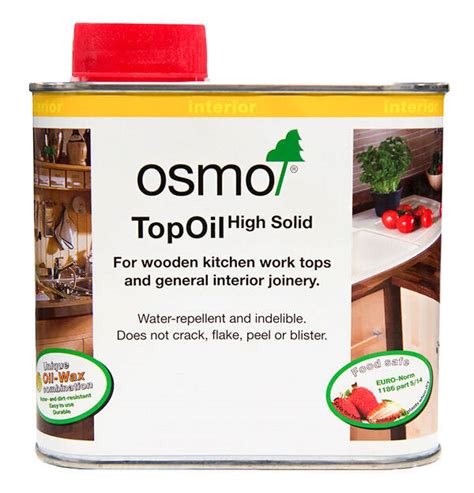 Osmo Top Oil Worktop Oil For Wood Work Tops And Table Tops