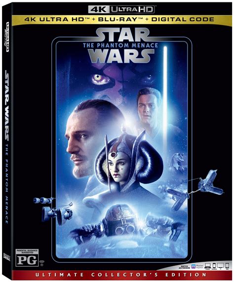 Star Wars Episode I The Phantom Menace 4K Ultra HD Blu Ray