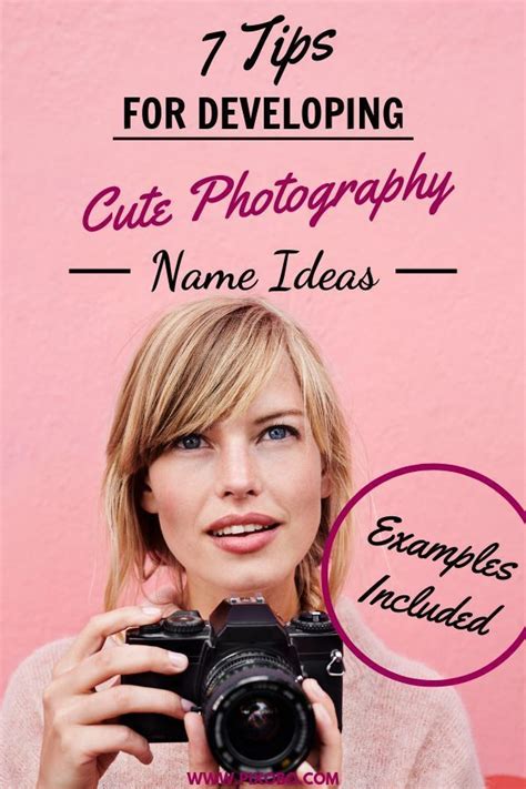 Couple Photography Business Names - Photography Subjects