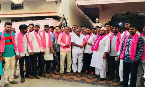 Congress Bjp Leaders Workers Join Trs