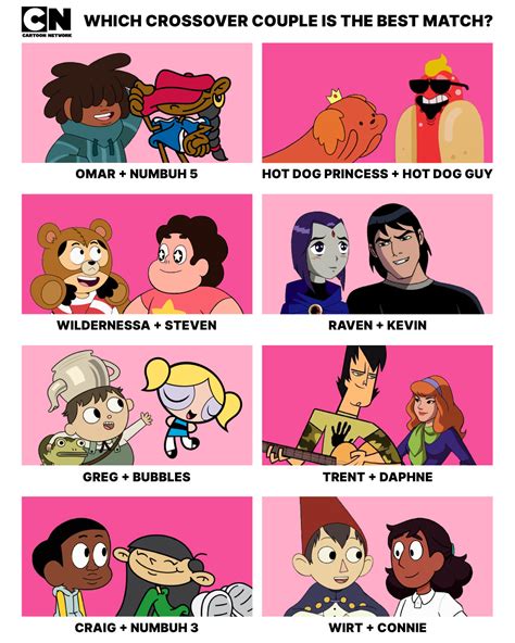 'Tis the szn for shipping! ️‍🔥🏹 ️ Which crossover... | Cartoon Network