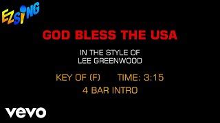 Lee Greenwood - God Bless The USA (Karaoke) Chords - Chordify