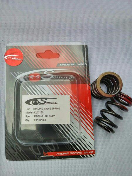 Jual Per Klep Racing Pir Kelep Japan KLX 140 150 D Tracker Karisma