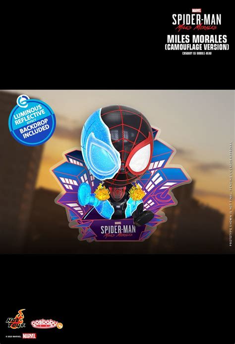 Miles Morales (Camouflage) - Cosbaby Figure | at Mighty Ape NZ