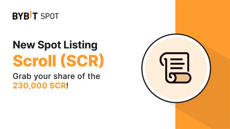 Bybit Announcement New Listing Scr Usdt Grab A Share Of The