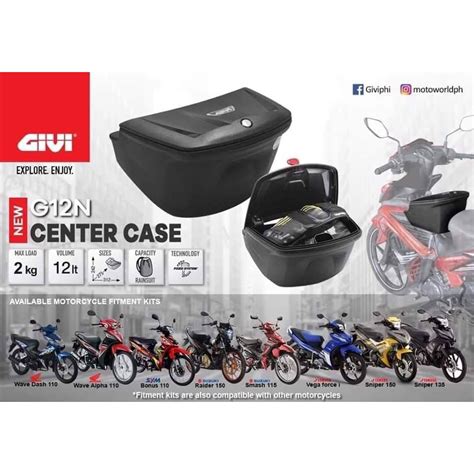 Givi G12n Centre Box Fitting Kit Bracket Shopee Malaysia