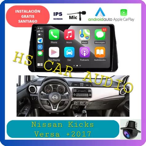 Radio Pulgad Android Auto Carplay Nissan Kicks Versa Cuotas