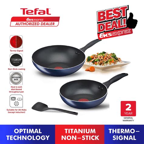 Tefal B266s3 Clear Cook 3 Pcs Non Stick Cookware Set B266s393