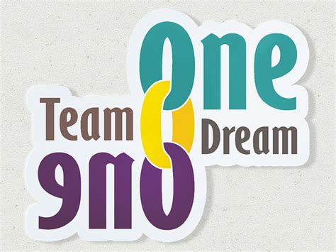 One Team One Dream by Samira Ahmadianzadeh on Dribbble