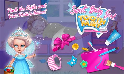 Sweet Baby Girl Tooth Fairy - Little Fairyland Helper & Teeth Cleaning ...