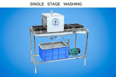 Glass Bottle Single Stage Washing Machine Bottle Cleaning Machine Rotary Bottle Washing