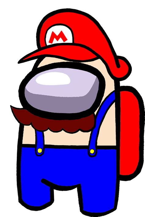 Among Us Mario By Chillisthx On Deviantart