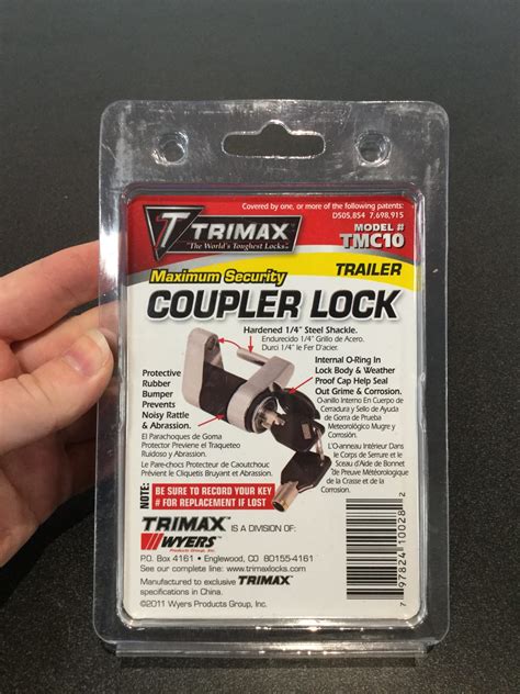 Coupler/ Door latch lock | Toppers and Trailers Plus