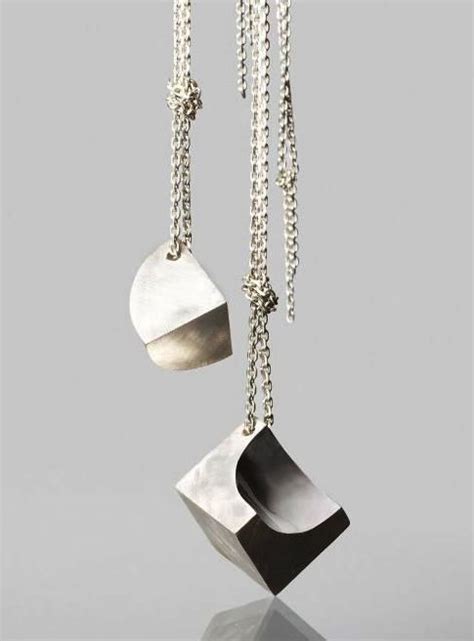 Alina Alamorean Pendants Art Jewelry Contemporary Geometric