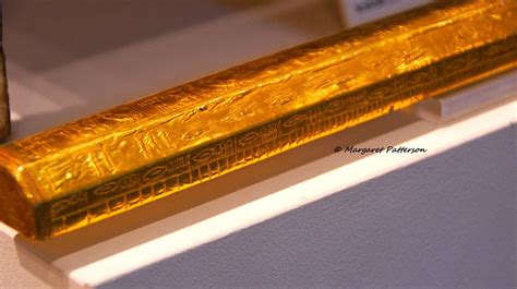 Khas Golden Cubit Ted To Him By Amenhotep Ii As A Sign Of Favour