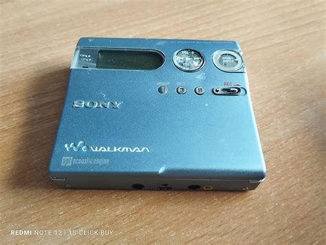 Sony Walkman Net Md Portable Mini Disc Player Mz N Pale Reverb