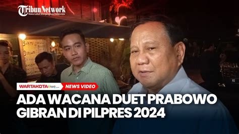 Ada Wacana Duet Prabowo Gibran Di Pilpres 2024 Tapi Terkendala