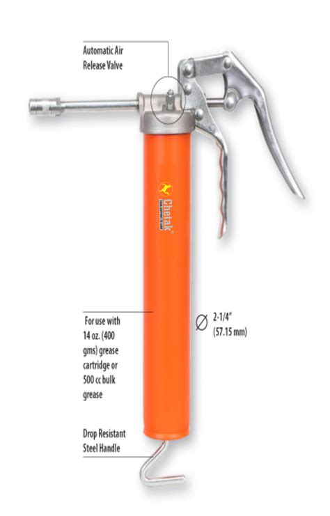 PISTOL GRIP GREASE GUN V SERIES Chetak Tools India