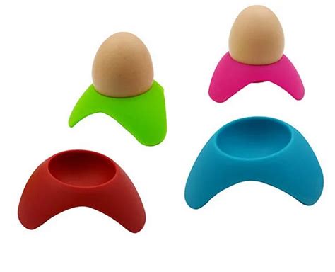 1pc Silicone Egg Cup Holder Serving Cups Perfect For Serving Hard And