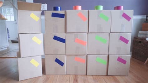 Color Coding Boxes For A Move With Reliable Movers