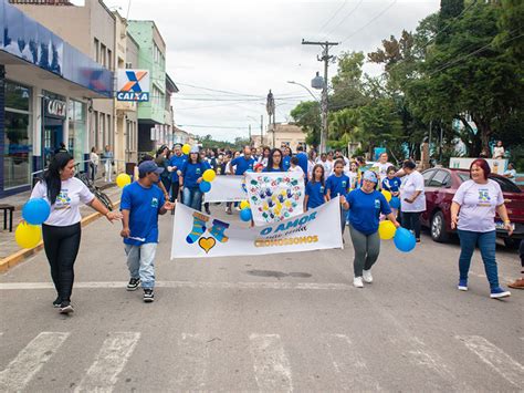 Apae De Arroio Grande Promove Caminhada Alusiva Ao Dia Mundial De