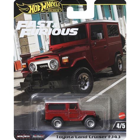 Mattel Hot Wheels Fast Furious Toyota Land Cruiser Fj Hnw Hrt