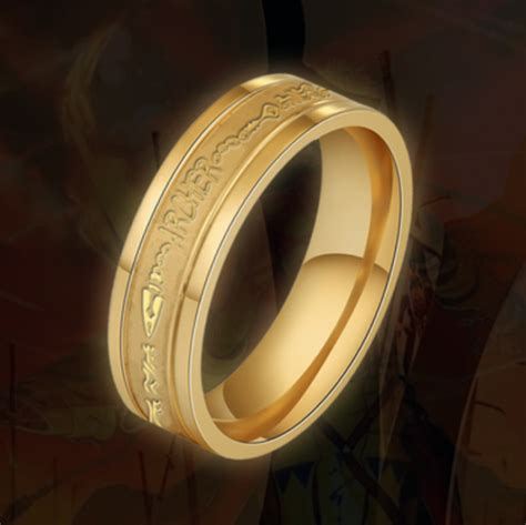 Fgo Fategrand Order Alter Ring Titanium Steel Engrave Cos T Jewelry