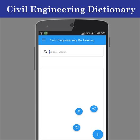 Civil Engineering Dictionary для Android — Скачать