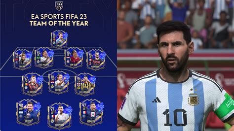 Fifa 23 Toty Xi Official Ratings Revealed As Argentine Superstar Lionel