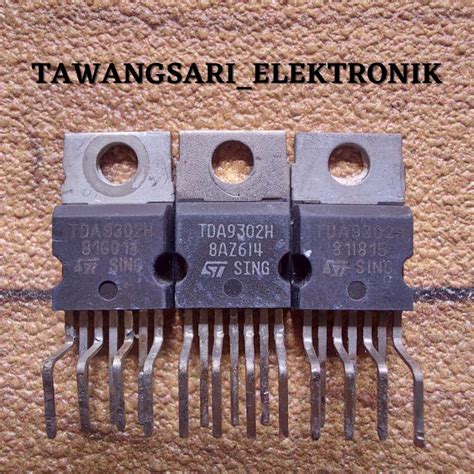 Jual Tda 9302 Ic Vertikal TDA 9302 Original Vertical Tda9302 Cabutan