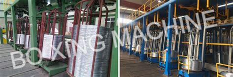 China Steel Wire Hot Dip Galfan Galvanizing Production Line Steel Wire Hot Dip Galfan