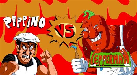 Peppino Vs Pepperman Remake Sprites In Character Art Pizza