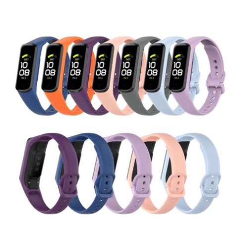 pulseira para galaxy fit 2 de silicone colorida de substituição Faz a